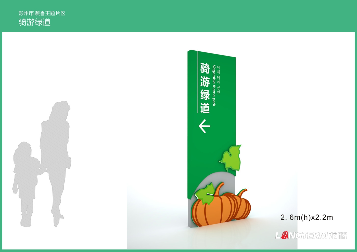 彭州蔬香大道導視系統(tǒng)設(shè)計-路標牌設(shè)計制作_導覽圖設(shè)計_景點介紹牌設(shè)計